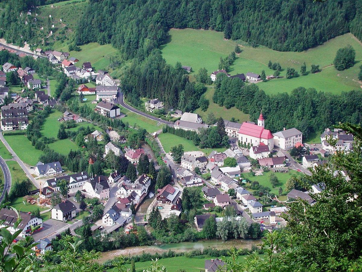 Hotel Zum Goldenen Hirschen Göstling an der Ybbs Екстериор снимка