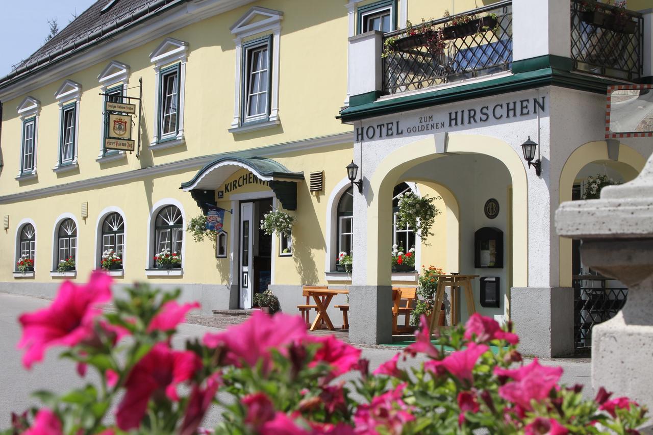 Hotel Zum Goldenen Hirschen Göstling an der Ybbs Екстериор снимка