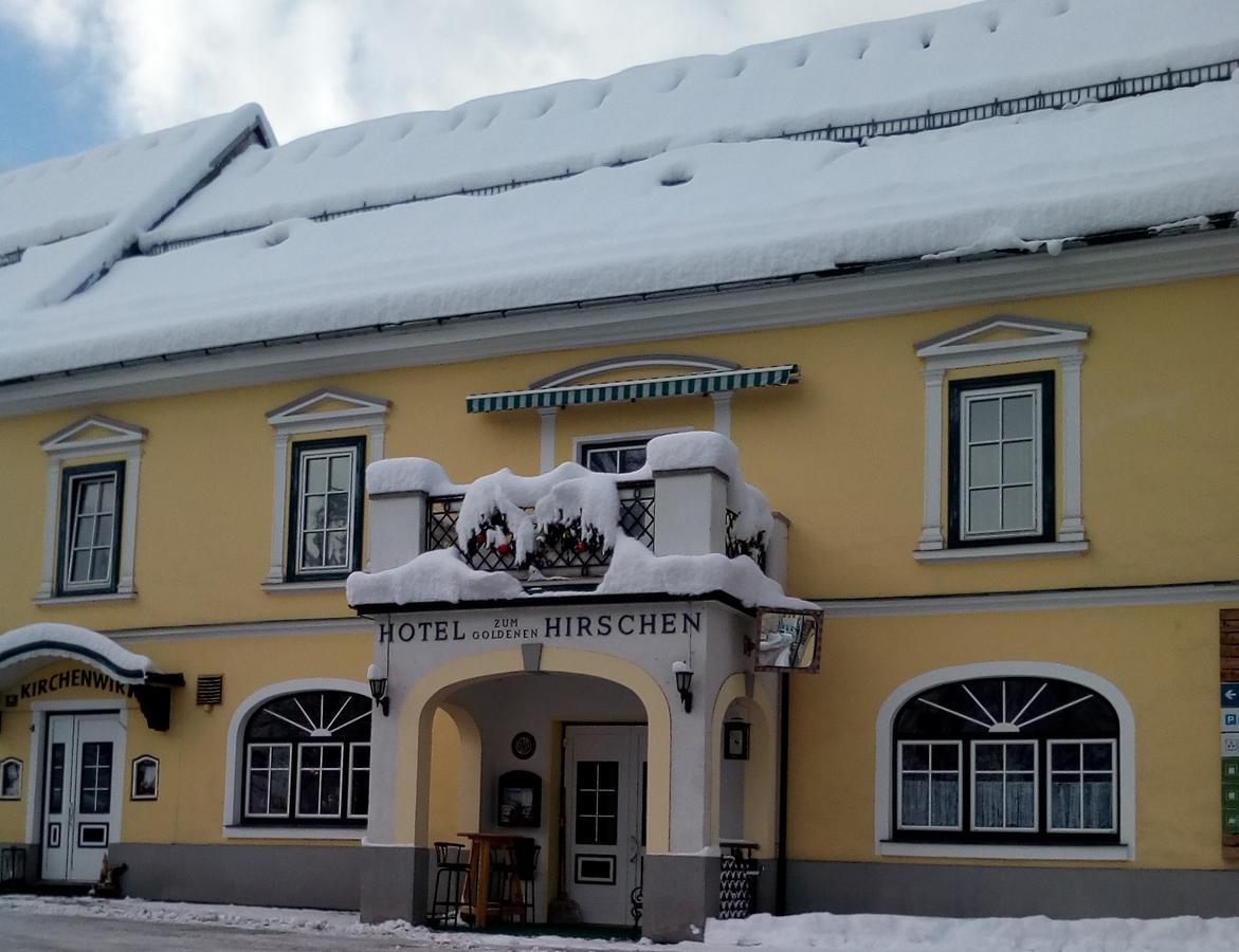 Hotel Zum Goldenen Hirschen Göstling an der Ybbs Екстериор снимка